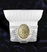 Серебряная чайная чашка «Знак зодиака Козерог»