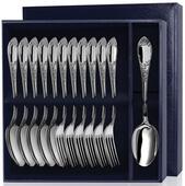 Набор столовый Престиж (12 предметов л+в) +футляр