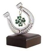 Серебряная миниатюра «Двойное счастье» в подарочном футляре