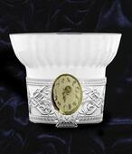 Серебряная чайная чашка «Знак Зодиака Водолей»