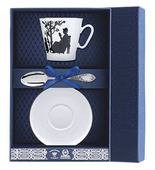 Набор кофейный «Черный кофе - Семья» в подарочном футляре