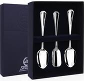 Набор чайныйЭлегант 3 пр. (совок+2 чайн.л) +футляр