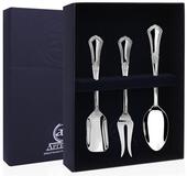 Набор чайн Фаворит 3 пр. (совок+вилка д/л+лч)+футляр