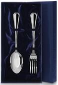 Набор столовый Элегант (2 пред. ложка+вилка) +футляр