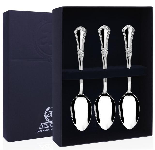 Набор чайной ложки Фаворит (3 пр)+футляр