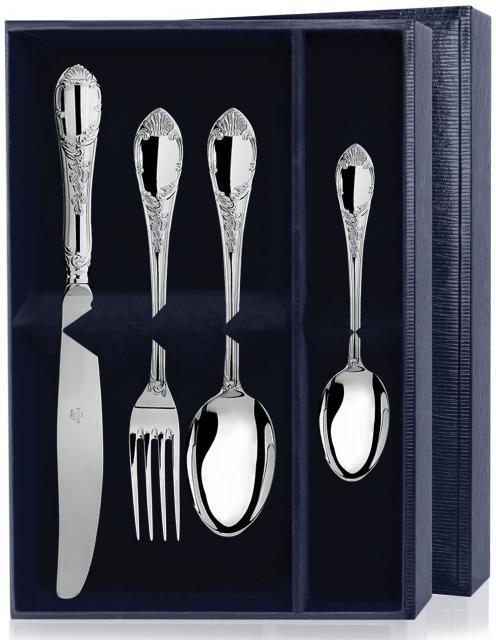 Набор десертный Престиж (4 предм) +футляр