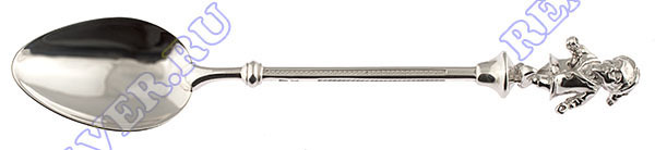 Серебряная чайная ложка «Гном»