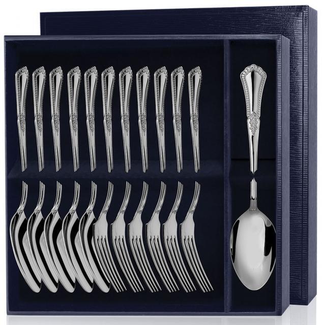 Набор столовый Фаворит (12 пр л+в) +футляр