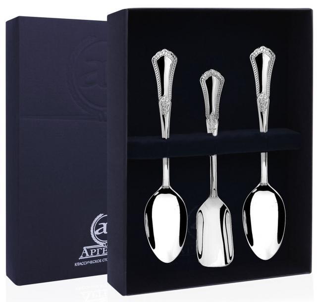 Набор чайн Фаворит 3 пр. (совок+2 чайн.л)+футляр